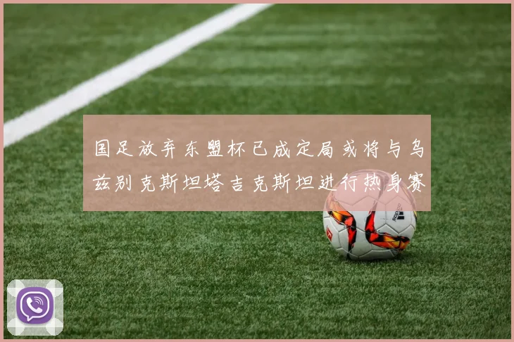 国足放弃东盟杯已成定局或将与乌兹别克斯坦塔吉克斯坦进行热身赛